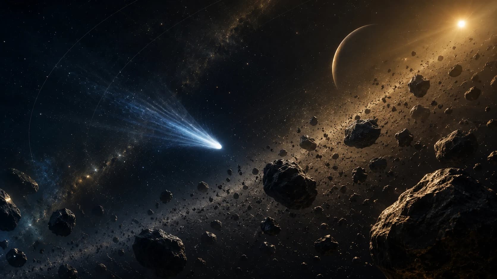 小行星与彗星原创视觉档案图