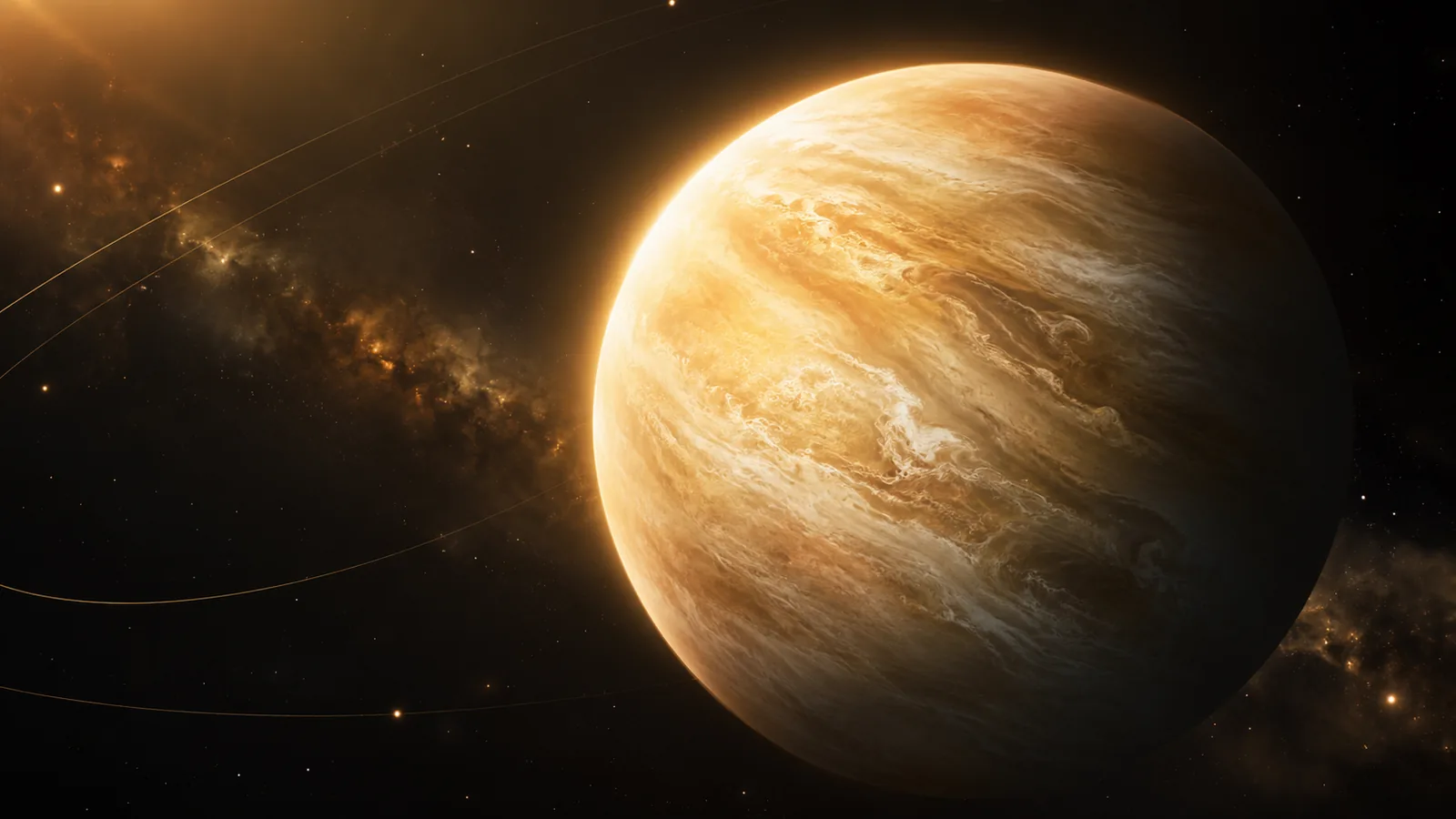 金星暖色云层新增视觉档案图